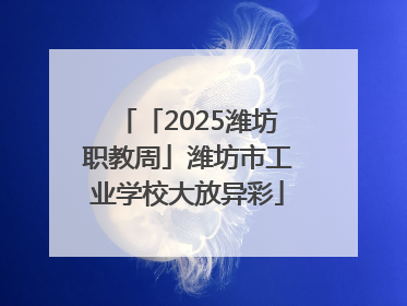 「2025潍坊职教周」潍坊市工业学校大放异彩