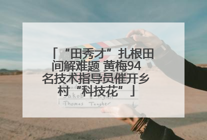 “田秀才”扎根田间解难题 黄梅94名技术指导员催开乡村“科技花”