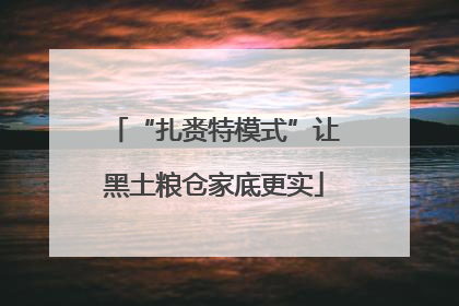 “扎赉特模式”让黑土粮仓家底更实
