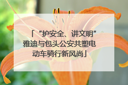 “护安全、讲文明”雅迪与包头公安共塑电动车骑行新风尚