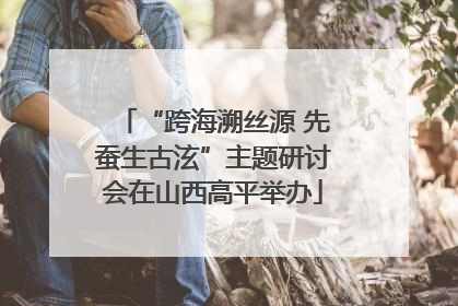 “跨海溯丝源 先蚕生古泫”主题研讨会在山西高平举办