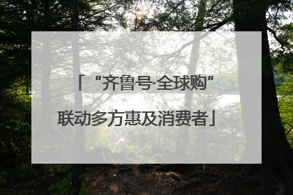 “齐鲁号·全球购”联动多方惠及消费者