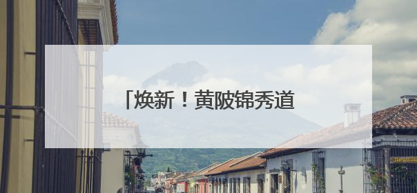 焕新！黄陂锦秀道变身街头艺术长廊