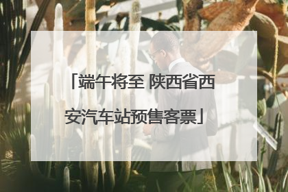 端午将至 陕西省西安汽车站预售客票