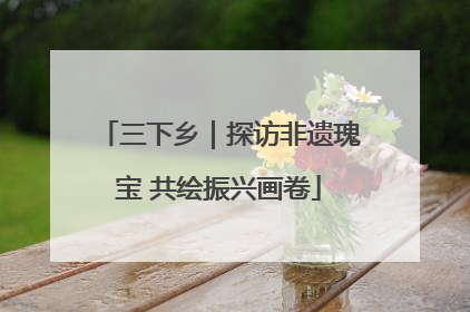 三下乡｜探访非遗瑰宝 共绘振兴画卷