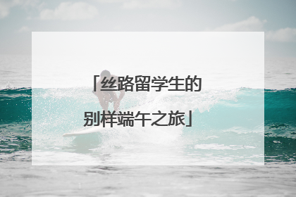 丝路留学生的别样端午之旅