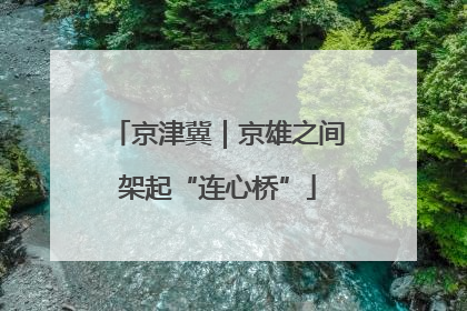 京津冀｜京雄之间架起“连心桥”