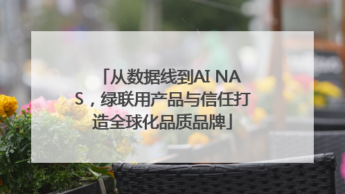 从数据线到AI NAS，绿联用产品与信任打造全球化品质品牌