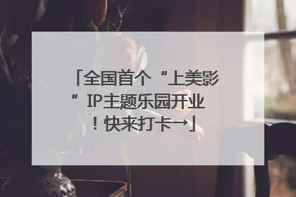 全国首个“上美影”IP主题乐园开业！快来打卡→