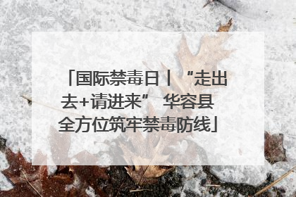 国际禁毒日丨“走出去+请进来” 华容县全方位筑牢禁毒防线