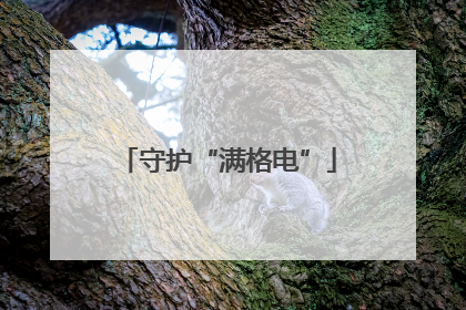 守护“满格电”