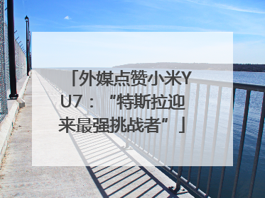 外媒点赞小米YU7：“特斯拉迎来最强挑战者”