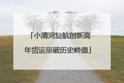 小清河复航创新高 年货运量破历史峰值