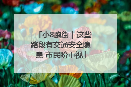 小8跑街｜这些路段有交通安全隐患 市民盼重视