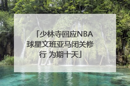 少林寺回应NBA球星文班亚马闭关修行 为期十天