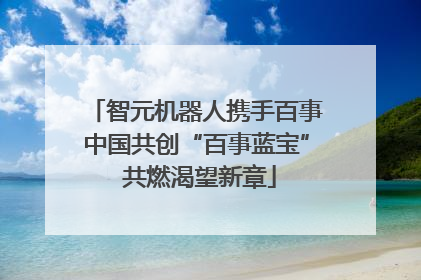 智元机器人携手百事中国共创“百事蓝宝” 共燃渴望新章
