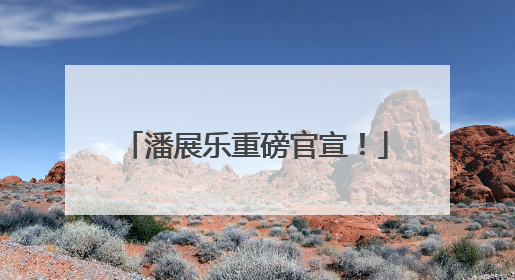 潘展乐重磅官宣！