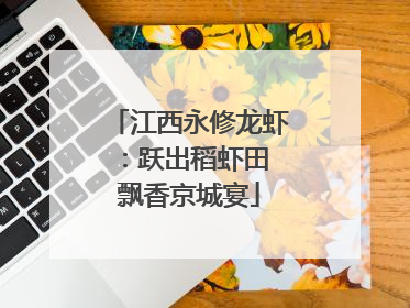 江西永修龙虾:跃出稻虾田 飘香京城宴
