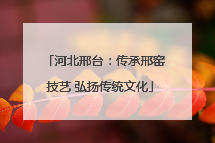 河北邢台：传承邢窑技艺 弘扬传统文化