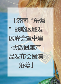 济南“东强”战略区域发展峰会暨中建·雲啟鳳華产品发布会圆满落幕