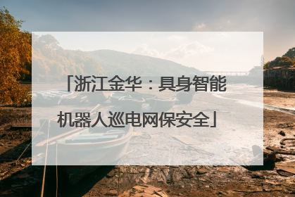 浙江金华：具身智能机器人巡电网保安全