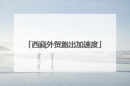 西藏外贸跑出加速度