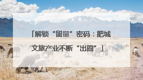 解锁“留量”密码：肥城文旅产业不断“出圈”