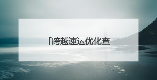 跨越速运优化查单号服务，物流信息一键掌握