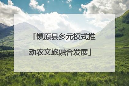 镇原县多元模式推动农文旅融合发展