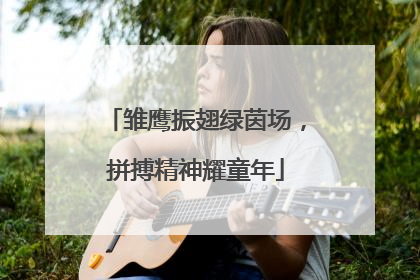 雏鹰振翅绿茵场，拼搏精神耀童年