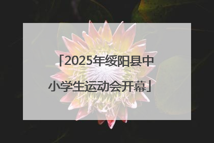 2025年绥阳县中小学生运动会开幕