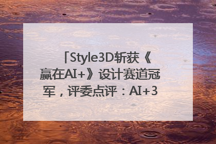 Style3D斩获《赢在AI+》设计赛道冠军，评委点评：AI+3D技术世界第一